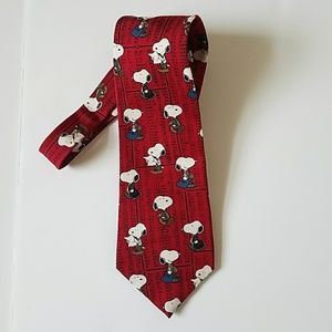 Mens Tie Peanut Snoopy